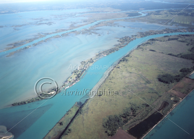 Seaway Island & Flats Area in St. Clair County, Michigan
